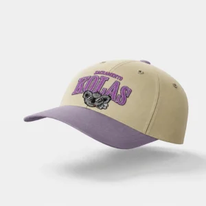 Kolas Branded Hat Smoking Koala Dark Purple