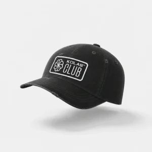 Kolas Club Branded Dad Hat Black
