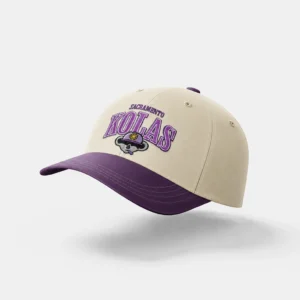 Kolas Branded Hat Smoking Koala Dark Purple