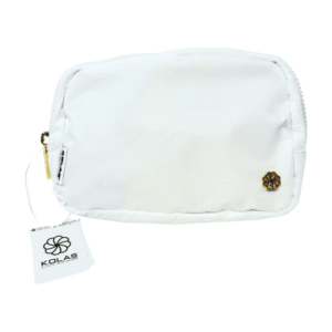 Kolas Branded Designer Fanny Pack White