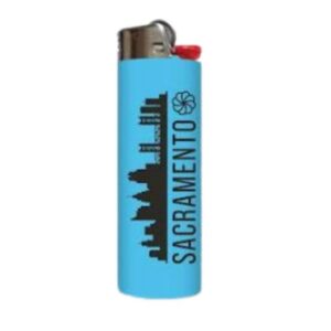 Kolas Branded Lighter BIC Sacramento Blue