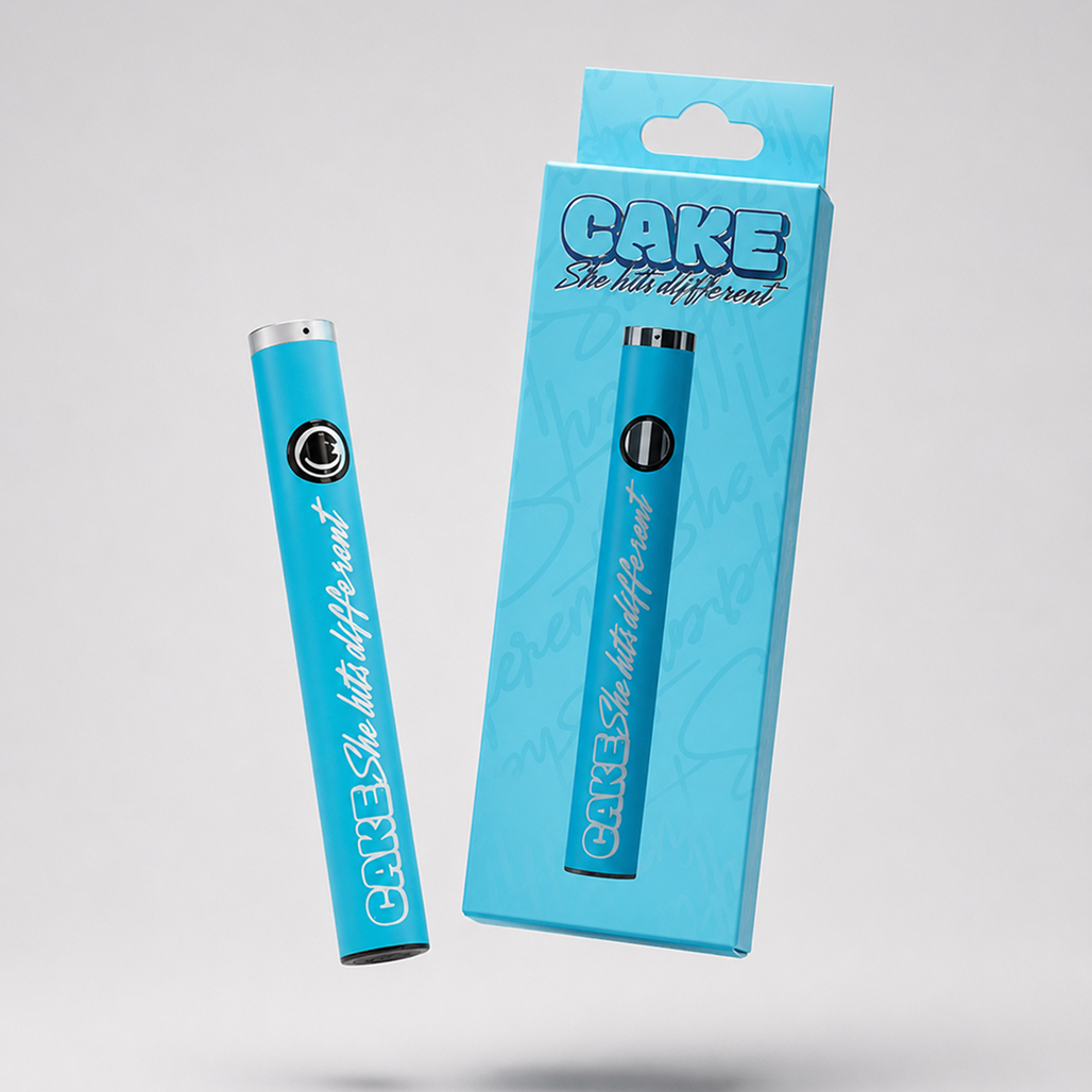 cake battery blue
