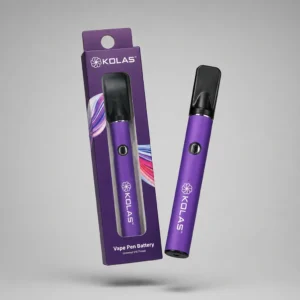 Kolas Branded Battery w/ Button Purple