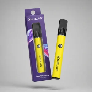 Kolas Branded Battery w/ Button Yellow