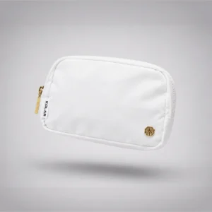 Kolas Branded Designer Fanny Pack White