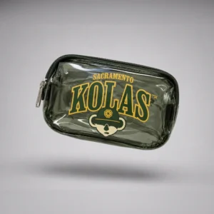 Kolas Branded Fanny Pack Clear Green Koala