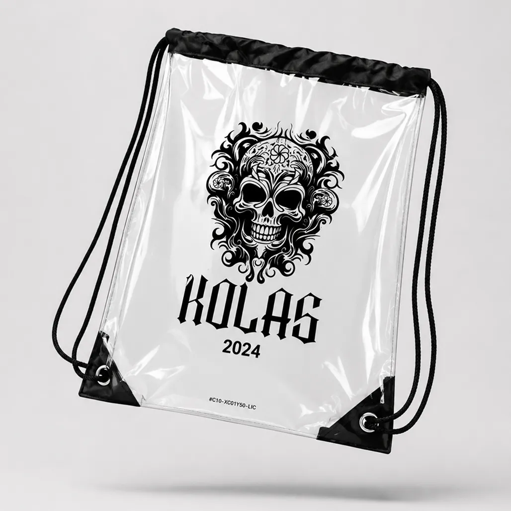 Kolas Branded Clear Bags