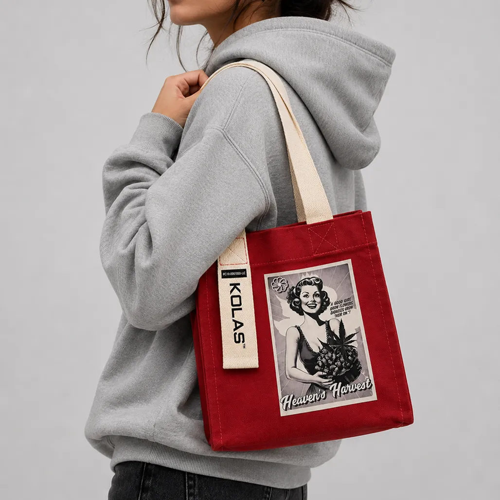 Kolas Branded Heaven's Harvest Mini Tote Bag Red