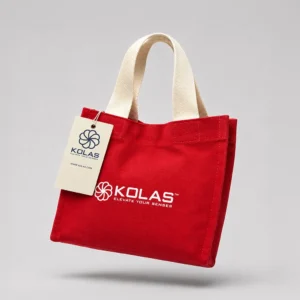 Kolas Branded Mini Tote Bag Red