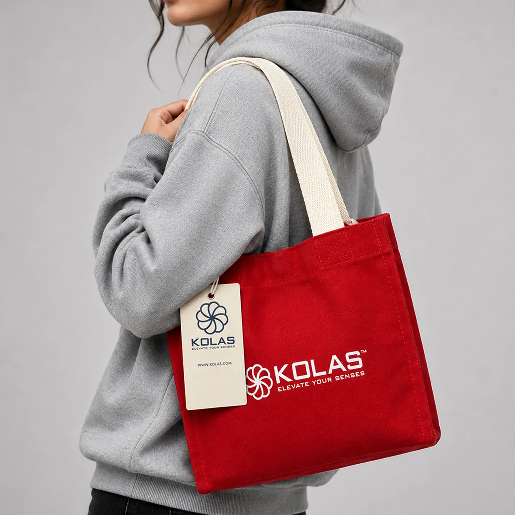 Kolas Branded Mini Tote Bag Red