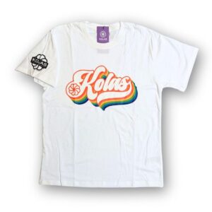 Kolas Branded T-Shirt 70's Logo White