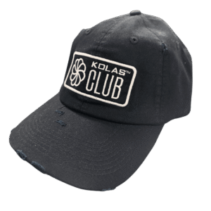 Kolas Club Branded Dad Hat Black