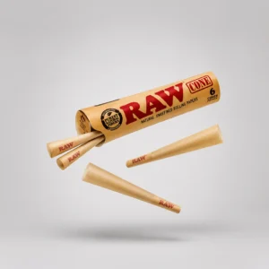 Raw Cones Unbleached 6pk