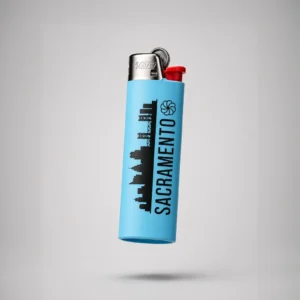 Kolas Branded Lighter BIC Sacramento Blue